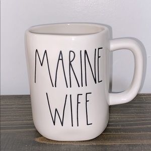 Rae Dunn MARINE WIFE coffee cup/mug